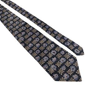 Surrey Mens Necktie Vintage Designer Accessory Office Work Casual Dad Gift